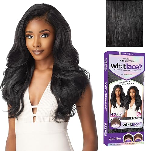 Sensationnel What Lace 13x6 Wig-Adanna, 1 JETBLACK