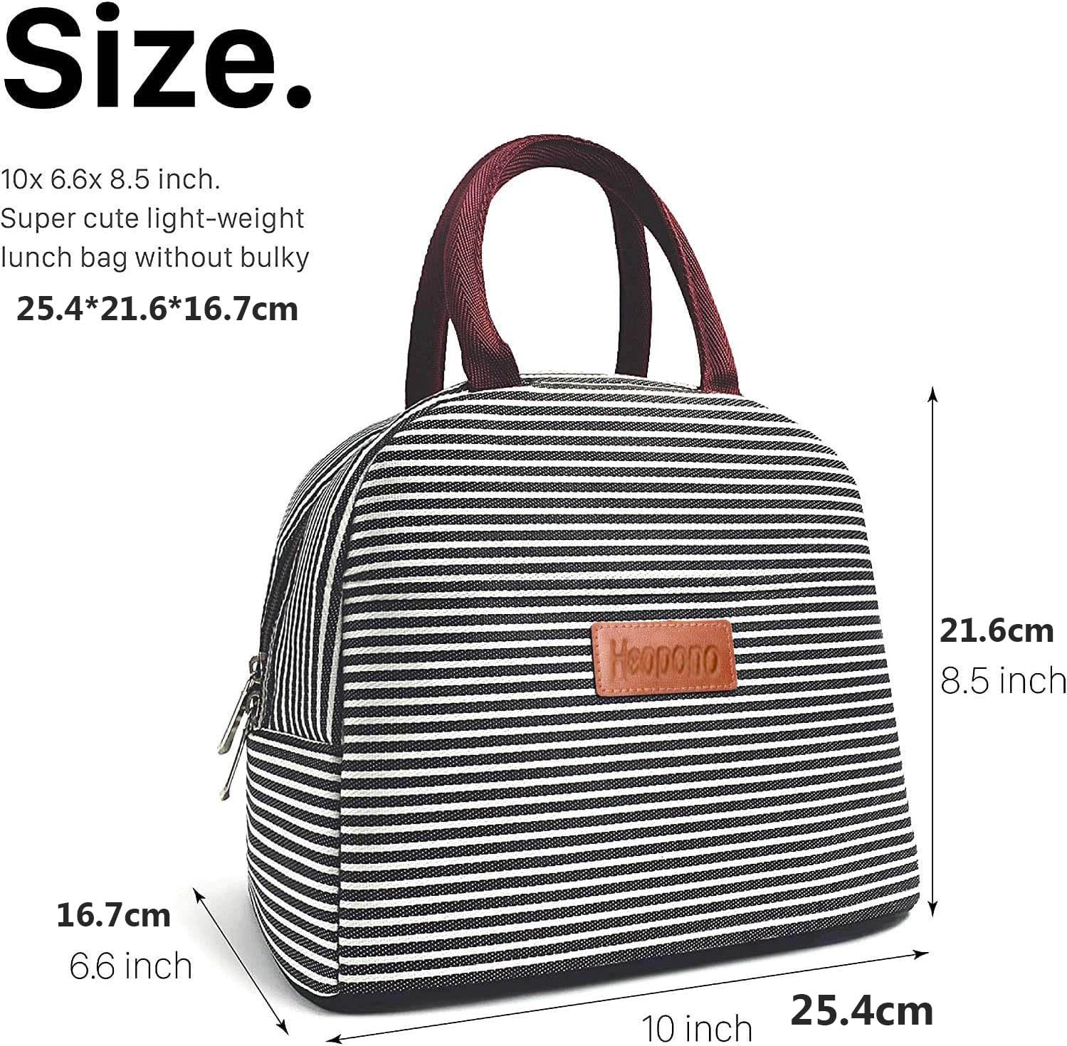 Sac À Déjeuner Pour Femme - Grand Sac Isotherme - Sac À Déjeuner