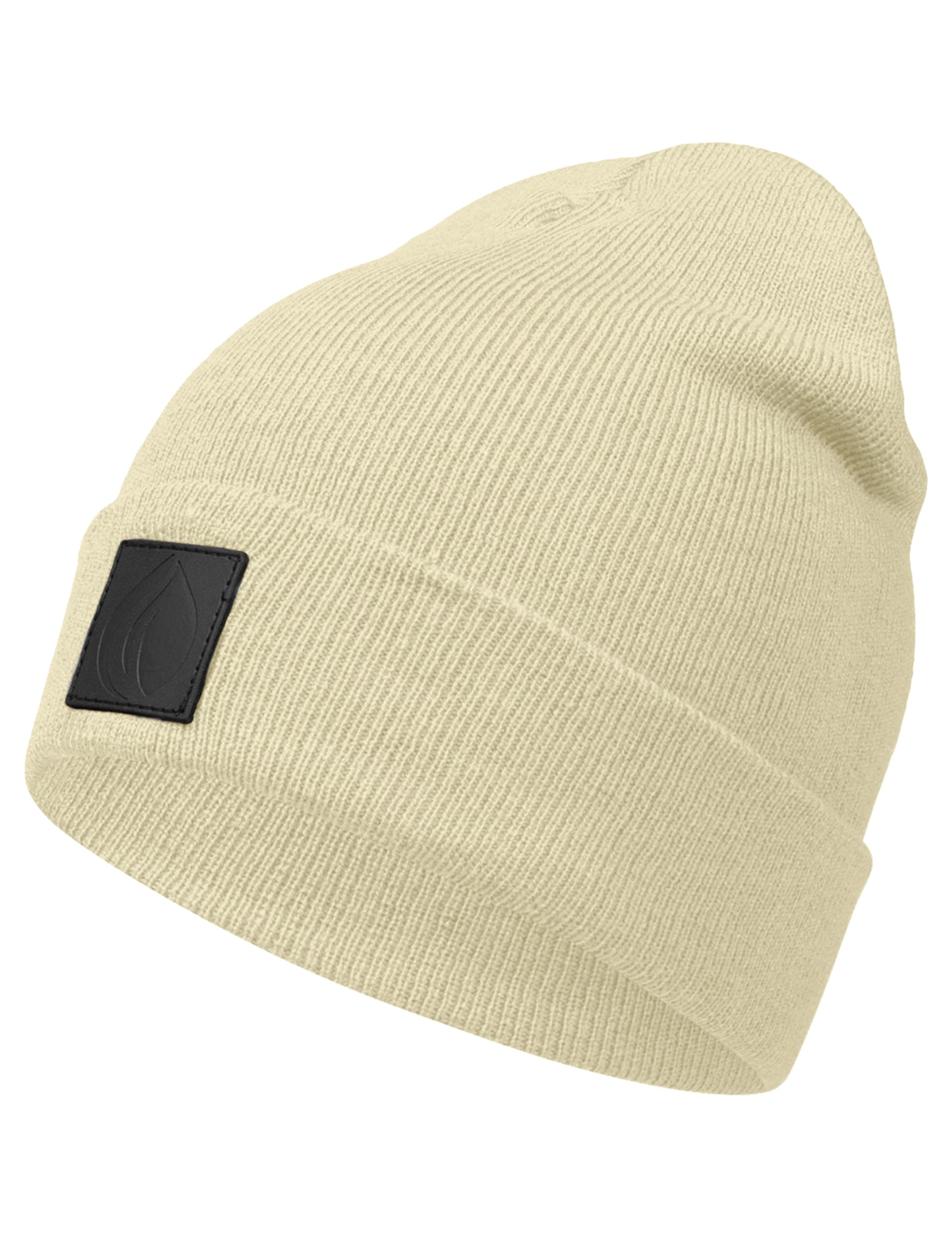 GURU SHOP Berretto di lana in Nepal, lavorato a mano, berretto invernale, uomo/donna, rosso, lana, taglia: taglia unica, nero/bianco., Taglia unica
