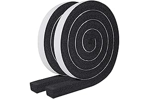 MAGZO Adhesive Foam Weather Stripping: 100% Seal Protection