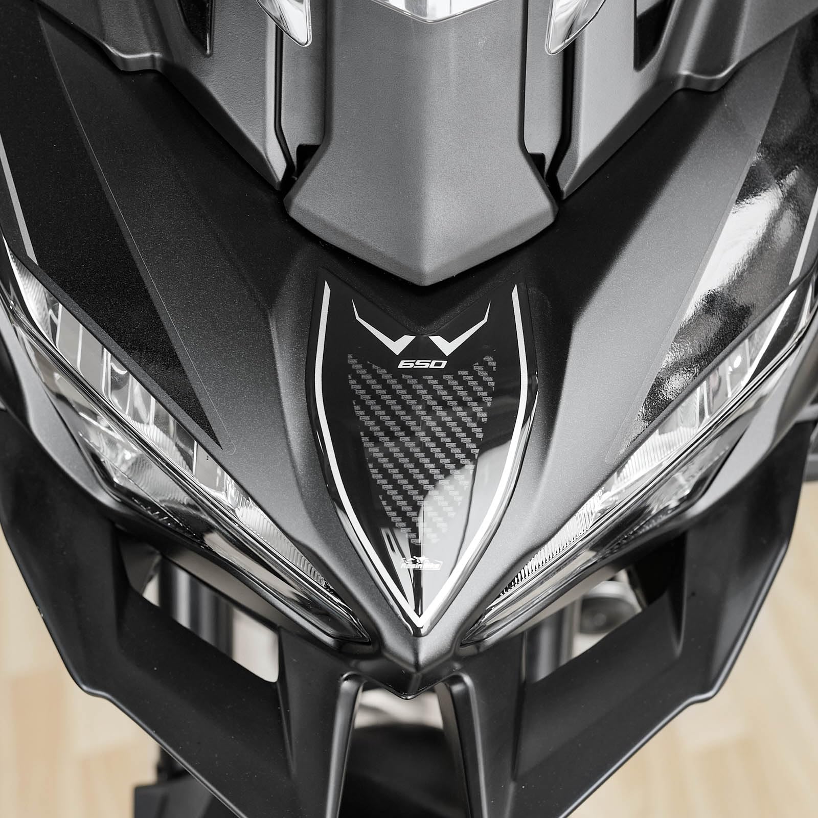 Autocollants Résine 3D Pour Moto Kawasaki Versys 650 (2022-2025) - Protection Anti-rayures Et Design Italien - 9