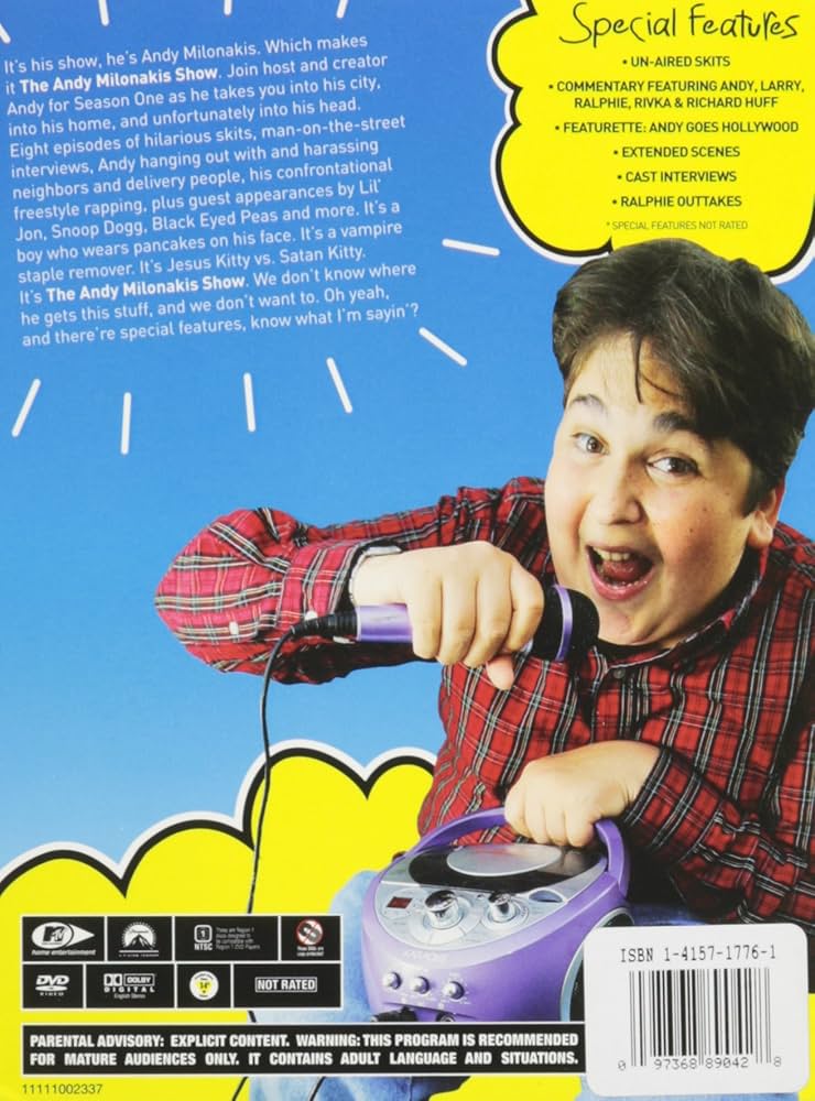 その他 Andy Milonakis Show: Season 2/ [DVD] The Andy Milonakis Show: the Complete Second Season (DVD