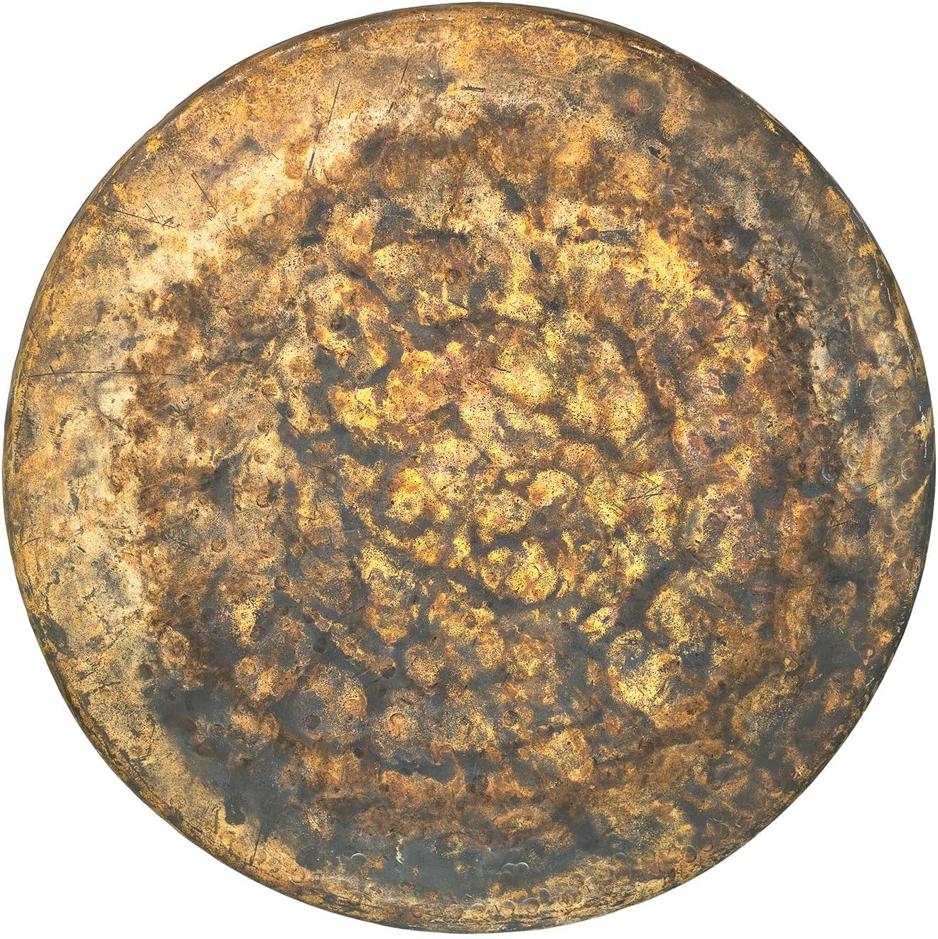 Unlimited Atlantis Gongs - Includes Gong, Mallet & Rope/Unlathed Bronze Gong W/Ancient Look/For Sound Healing, Meditation, & Yoga