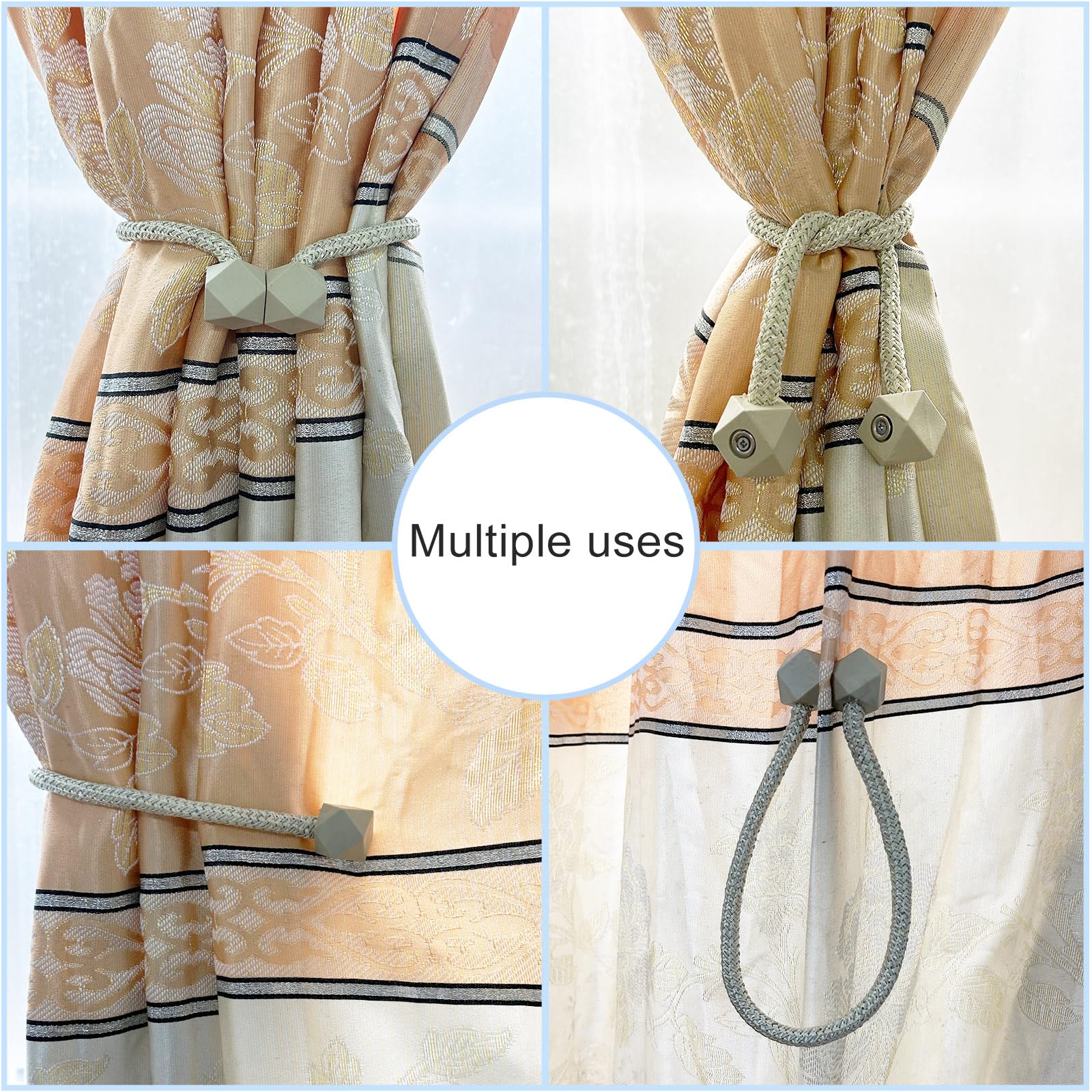 Vorhang Magnet Magnetische Vorhang-Raffhalter | Vor Produktbild-Vorschau 10