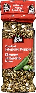 Club House Crushed Jalapeño Pepper, Medium Hot Jalapeño for Cooking or Tabletop, Use with Pizza, Chili, Salsas, Tacos, Nac...