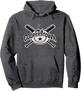 Cooperstown New York Baseball Game Family Vacation Hoodie Pullover Hoodie