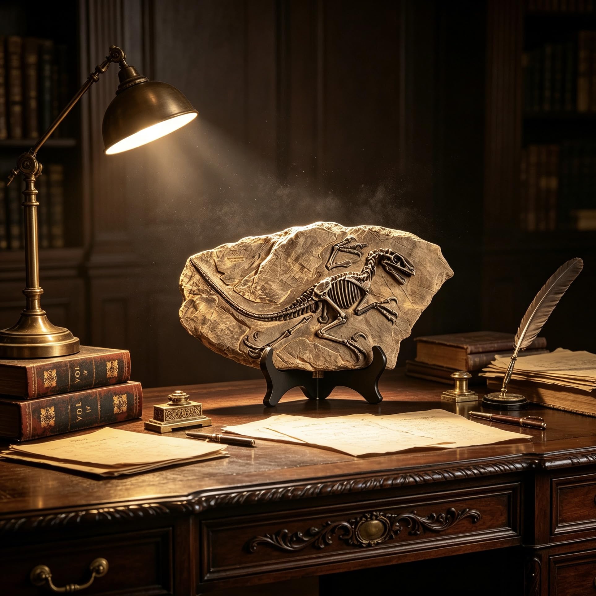 Amazon.com: XINDAM Resin Dinosaur Fossil Statue Model Simulated