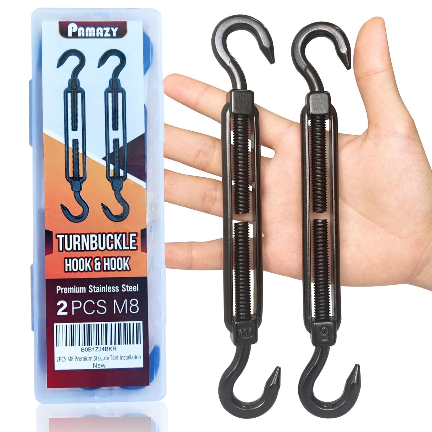 2PCS M8 Premium Stainless Steel Hook & Hook Philippines Ubuy