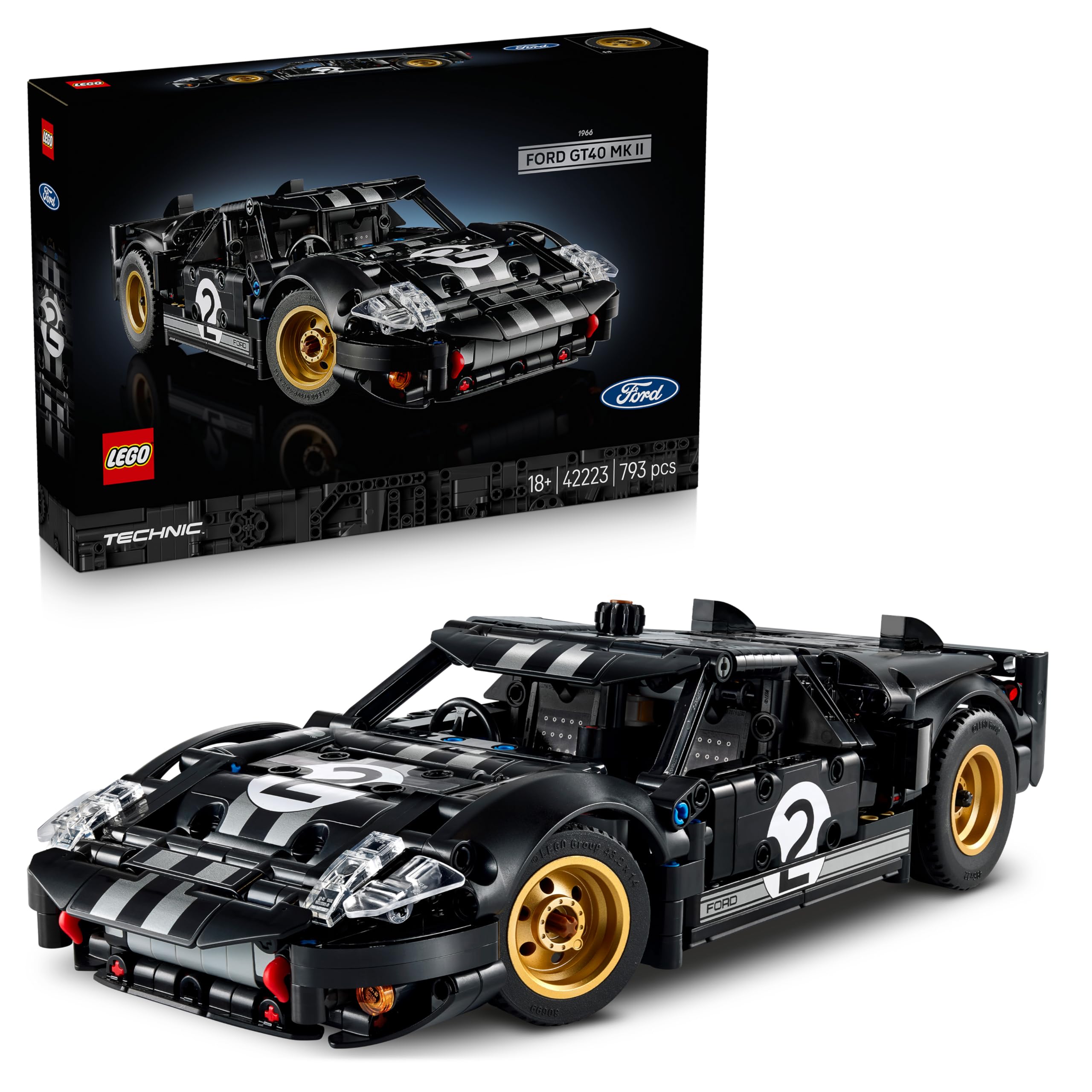 LEGO Technic 42223 Ford GT40 MKII