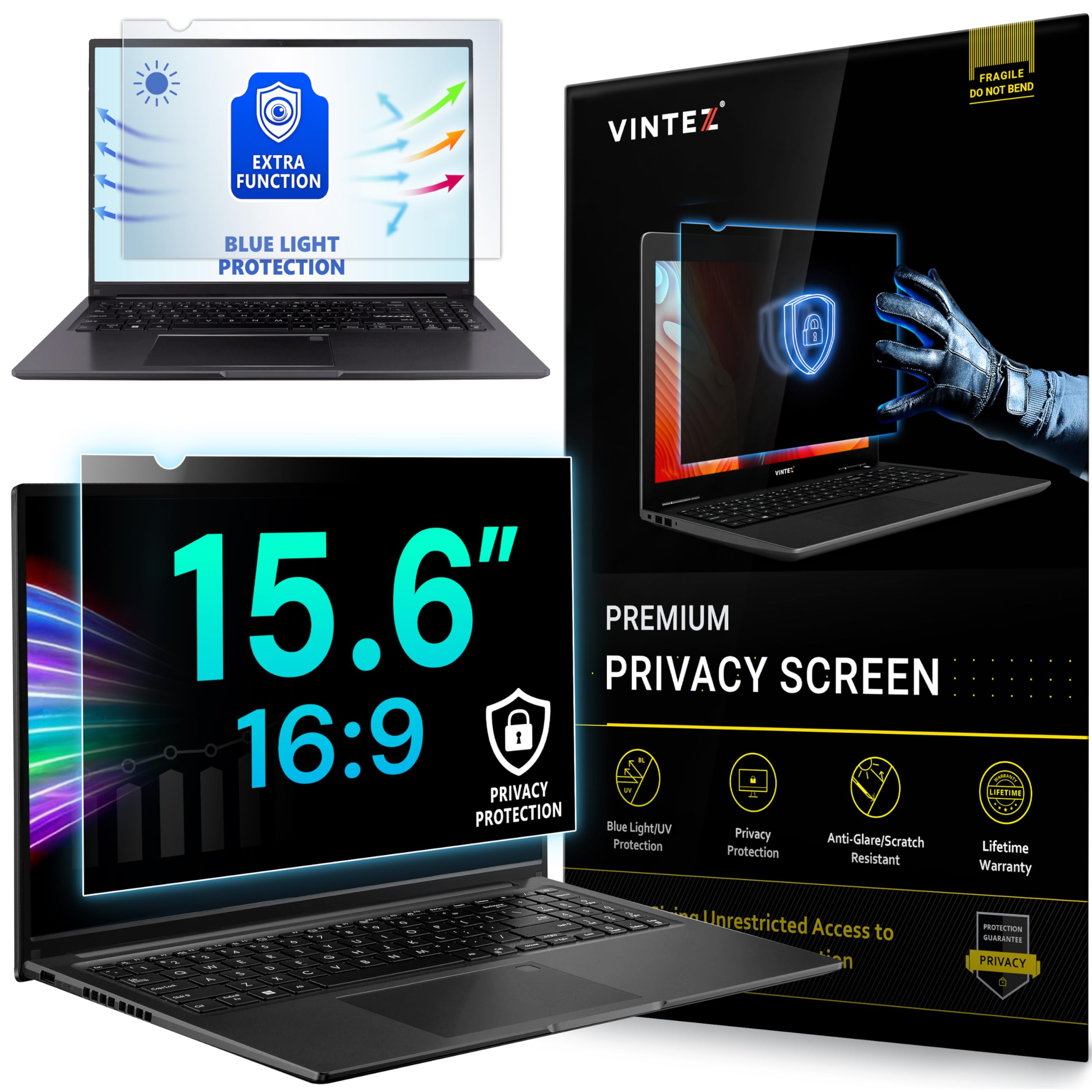 VINTEZ 15.6 Inch Privacy Screen