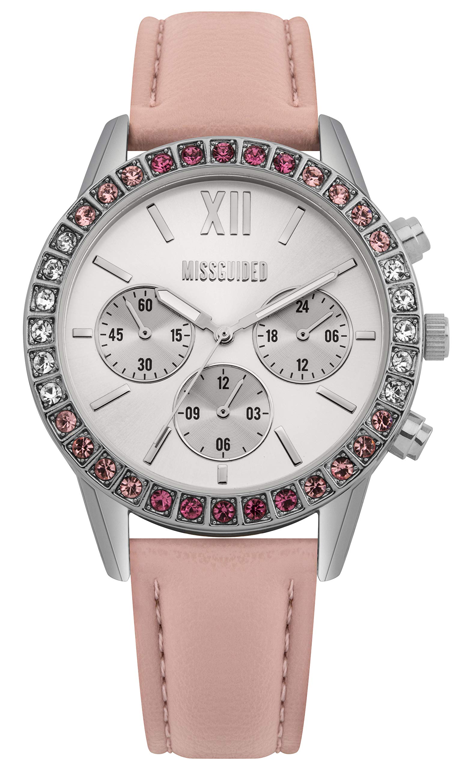 Missguided Analog Silver Dial Womens Watch-MG015P (B07DVQM446) Amazon Price History, Amazon Price Tracker