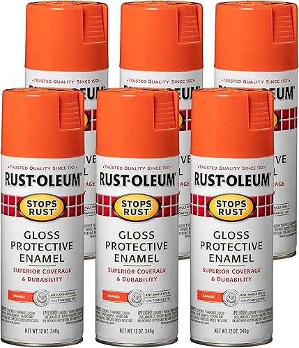Vista 145 de Rust-Oleum 7776830 - Pintura en aerosol para prevención del óxido, 12 onzas, negro plano