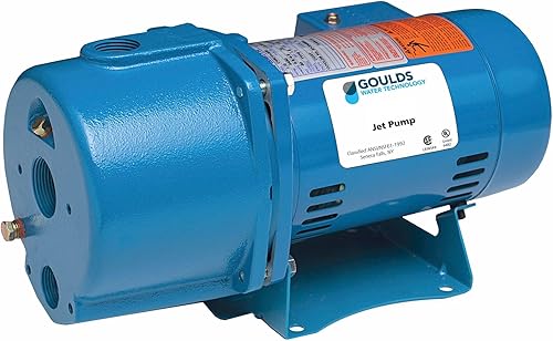Goulds Bomba de chorro convertible JRD7, 34 HP, monofásica, 115230 V