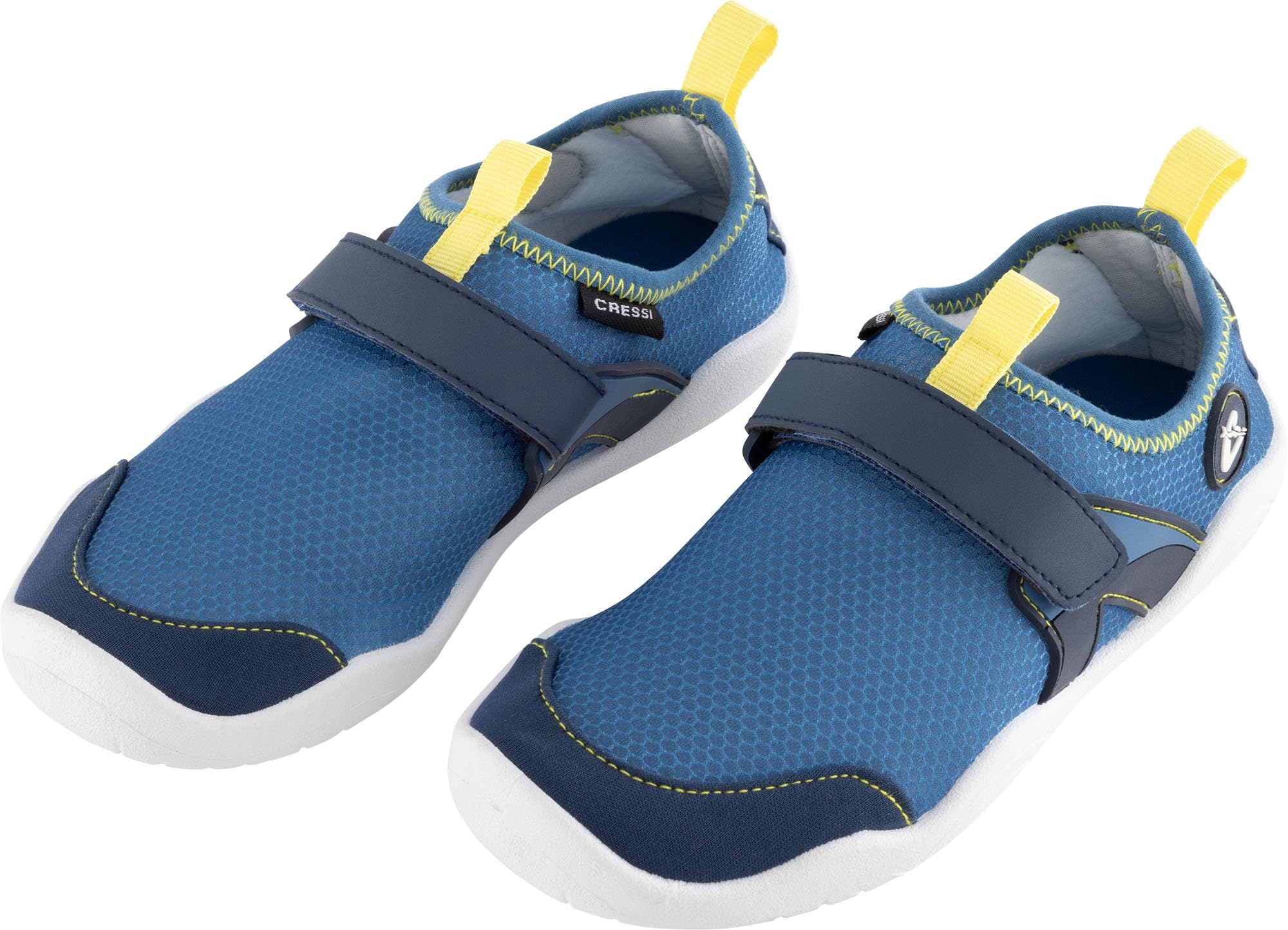 CRESSI Lunar Shoes Blue/Lime 29 - Buty Junior Idealne do odkrywania wodnego świata, idealne na letnie przygody, niebieskie/limonkowe, 29