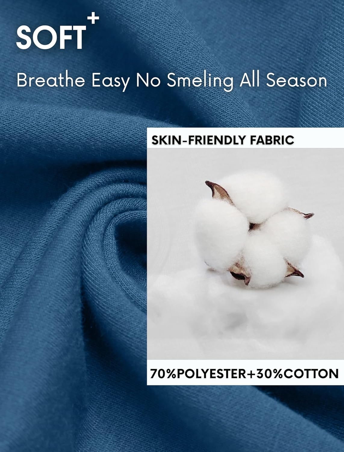 Deyeek Men's Tear Away Pants 2 Side Snap Open Bottom Sweatpants Loose Fit Casual Post Surgery Pants with Pockets - Image 5