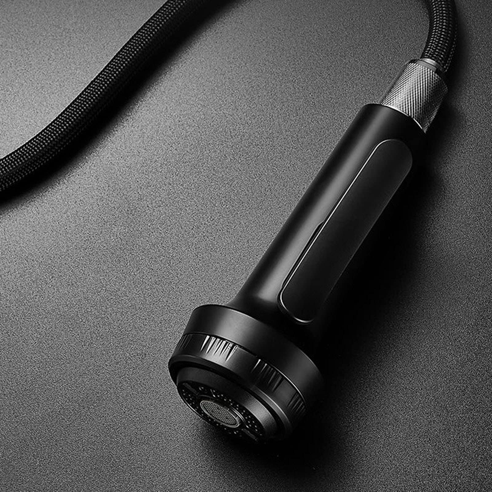 Grifo de cocina extraíble con pulverizador extraíble, arco alto giratorio de 360 grados para una fácil limpieza del fregadero