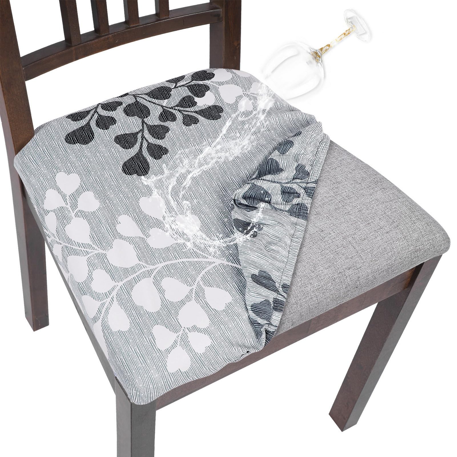 Stretch Dining Chair Covers - Protect & Decorate -18 Stretch Dining Chair Covers - Protect & Decorate -18
