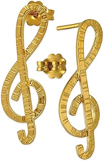 Treble clef earrings sterling silver g clef earring treble clef jewellery g clef stud earring music earrings gift for musician bridesmaid gift mothers day gift for women