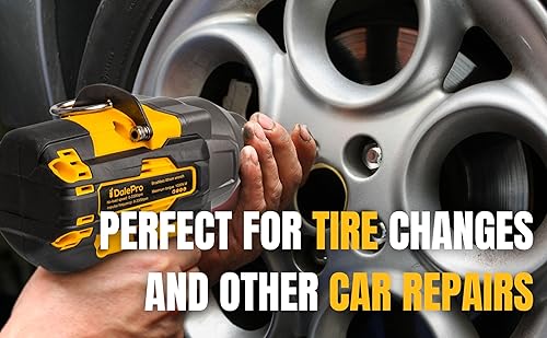 Miniatura 3 de Llave de impacto inalámbrica de 12 pulgada compatible con DeWalt (solo herramienta) 730 pies-libras 1000 N.m - Destornillador de impacto 20 V