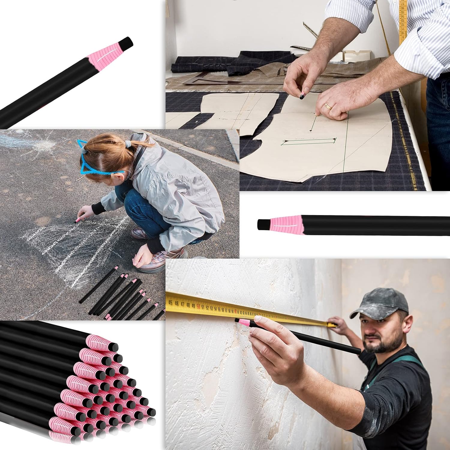 Tinlade 36 Pcs Peel off Grease Pencils for Various Surfaces in Jamaica