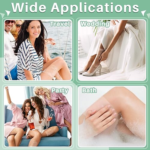 Vista 19 de Lothee 40 cintas adhesivas para levantamiento de muslos, impermeables, para levantamiento de cuerpo, para piel flácida, abdomen, brazos, piernas