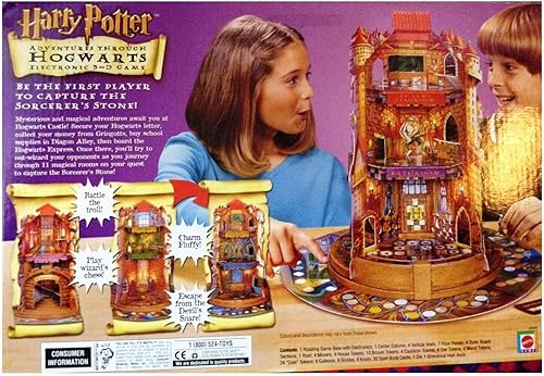 Miniatura 5 de Harry Potter Aventuras a través de Hogwarts Electronic 3-D Game por Mattel