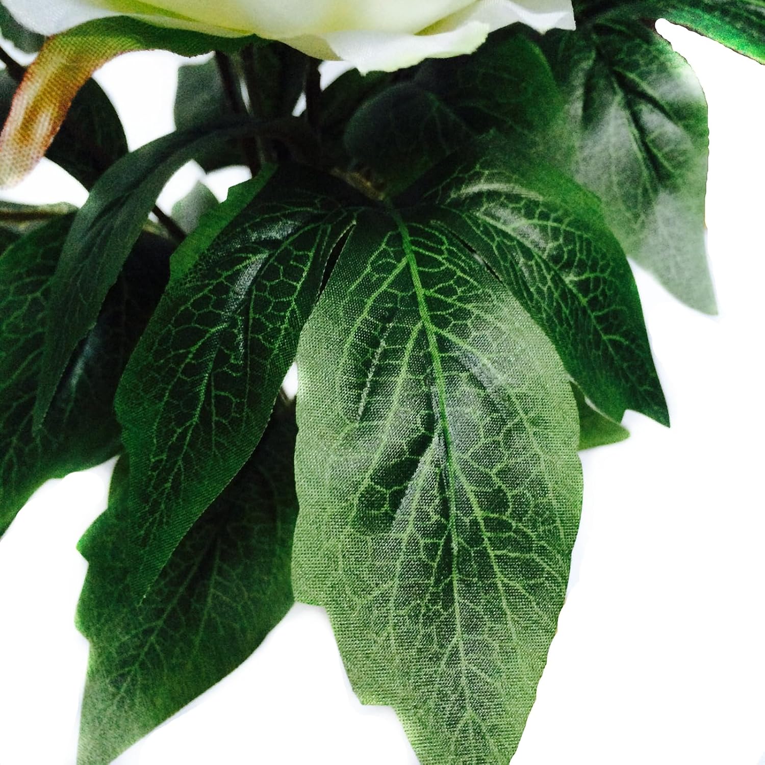 Artificial Peony Silk Flowers Bouquet Home Wedding Decoration, 1 Pack, 5 Heads (Turquoise) - Image 7