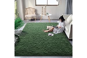 DweIke Green Hulk Rug, The Coziest Haven for Your Floor