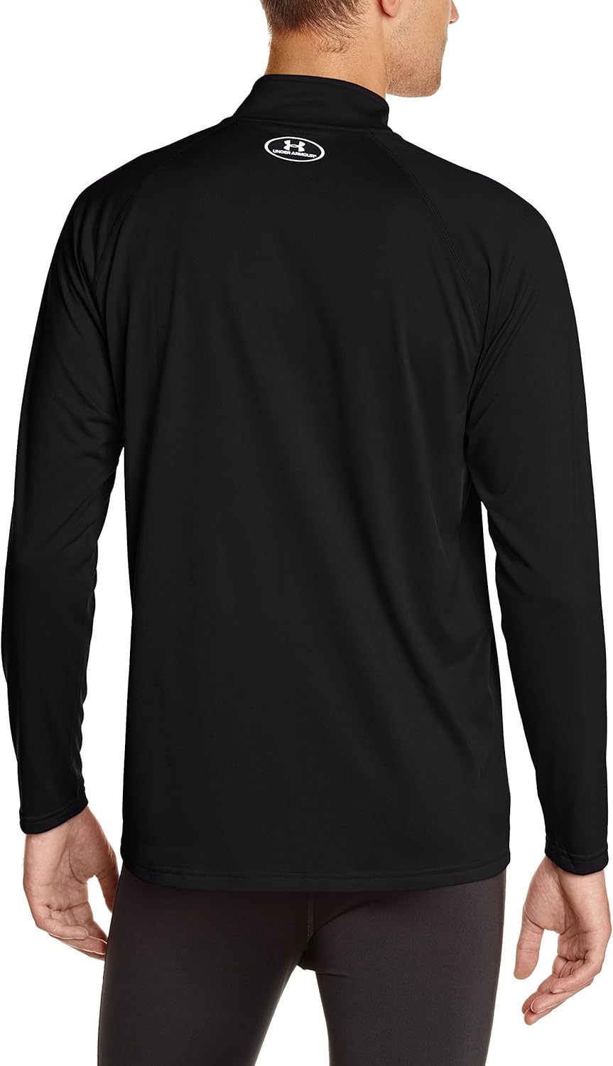 Under Armour Men's Tech Zip Small Black (003)/White