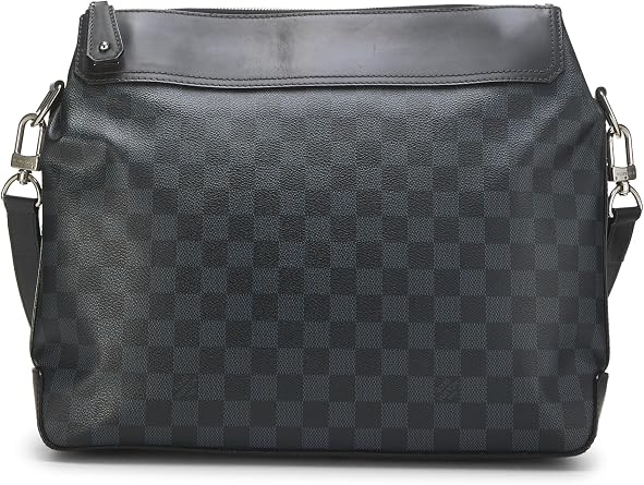 Pre-loved Damier Cobalt Greenwich Messenger, Blue