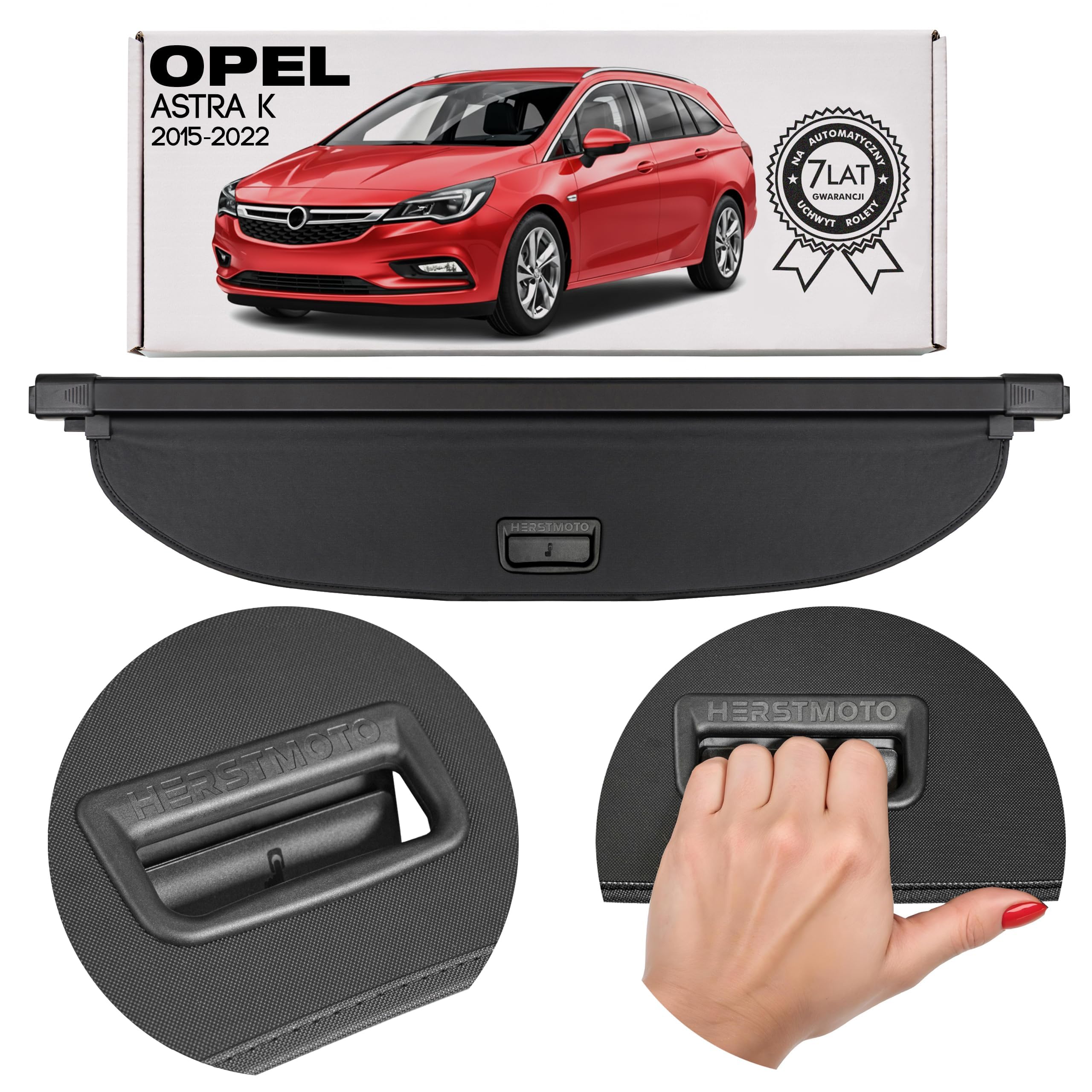 Kofferraumabdeckung Laderaumabdeckung für OPEL Astra K 2015-2022 Kombi Sports Tourer