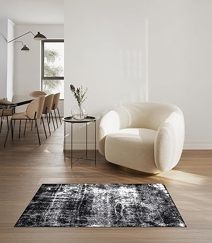 Miniatura 276 de Keen Home Design Alfombras de área - 9x12 sin desprendimiento, alfombras abstractas para cocina, sala de estar, dormitorio, comedor, entrada -