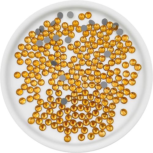 Mulutoo 2000 diamantes de imitación termoadhesivos a granel, diamantes de imitación AB transparentes para manualidades, ropa, decoración de