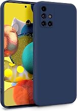 MyGadget Case for Samsung Galaxy A51 5G in Thermoplastic Polyurethane Silicone – Dual Layer Case – Anti-Shock and Anti-Shock – Ultra Protective Dark Blue