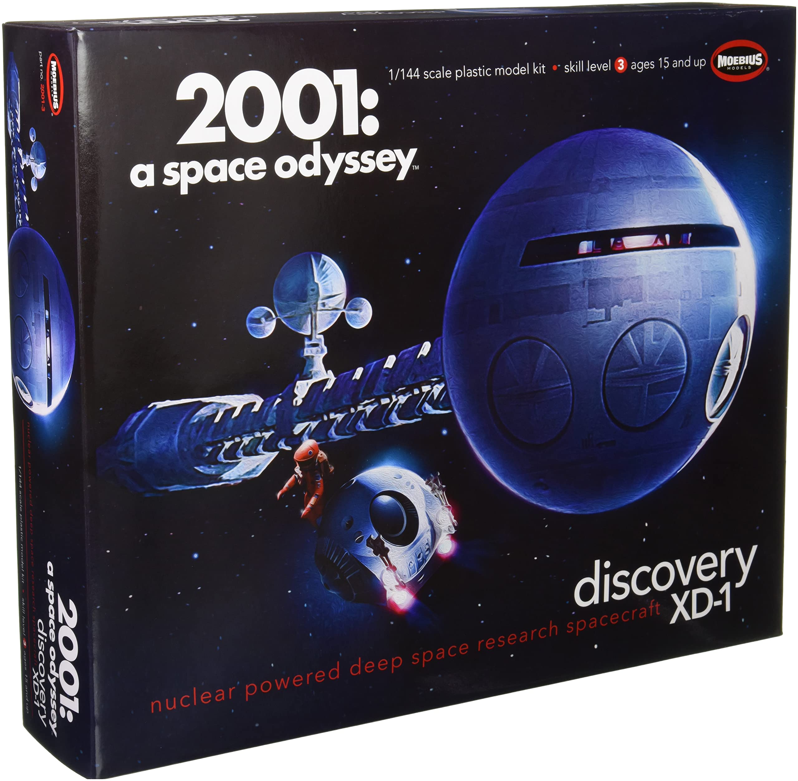Amazon | メビウスモデル 2001年宇宙の旅 ディスカバリー号 + ペイント