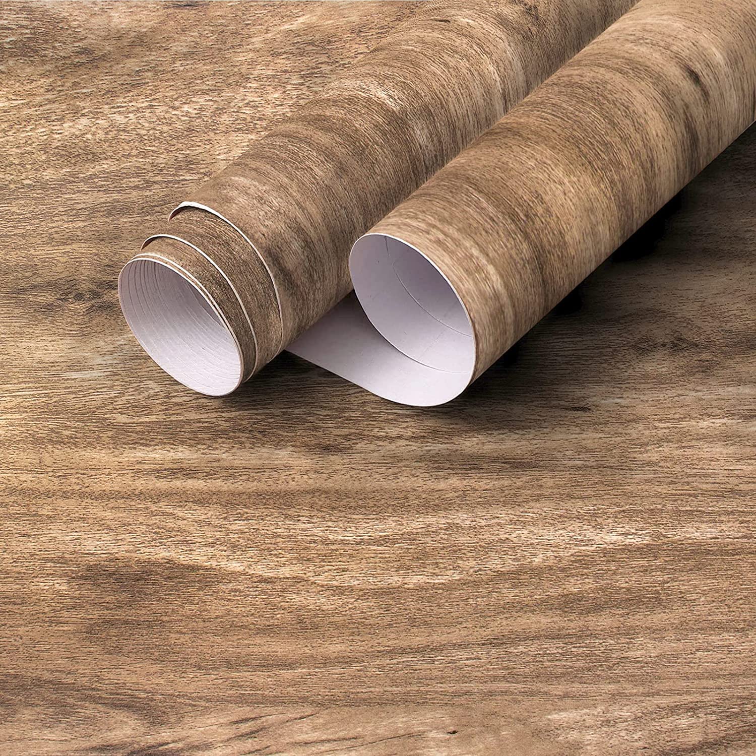 Erfoni Wood Contact Paper Wood Wallpaper Peel and Stick Wallpaper Brown Wood Grain Wallpaper 17