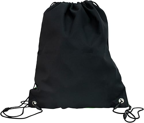 Miniatura 5 de Minecraft Bolsa de entrenamiento Bolsa de zapatos para niños Bolsas con cordón para niños Producto oficial, Negro -, Mochilas de mochila