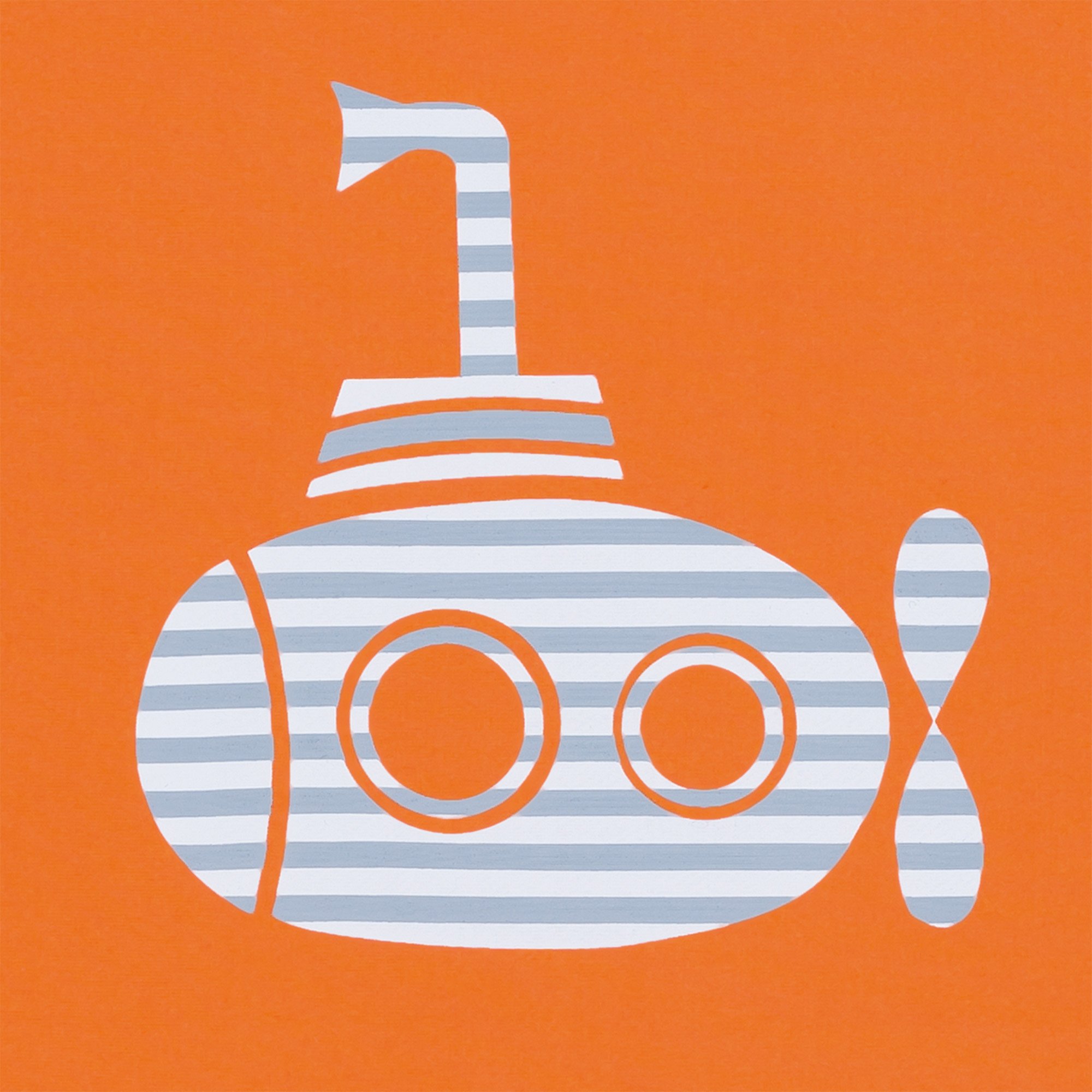 Camiseta de manga corta Rashguard para bebé de Lässig, 1431005804 naranja Submarine Talla:6 meses