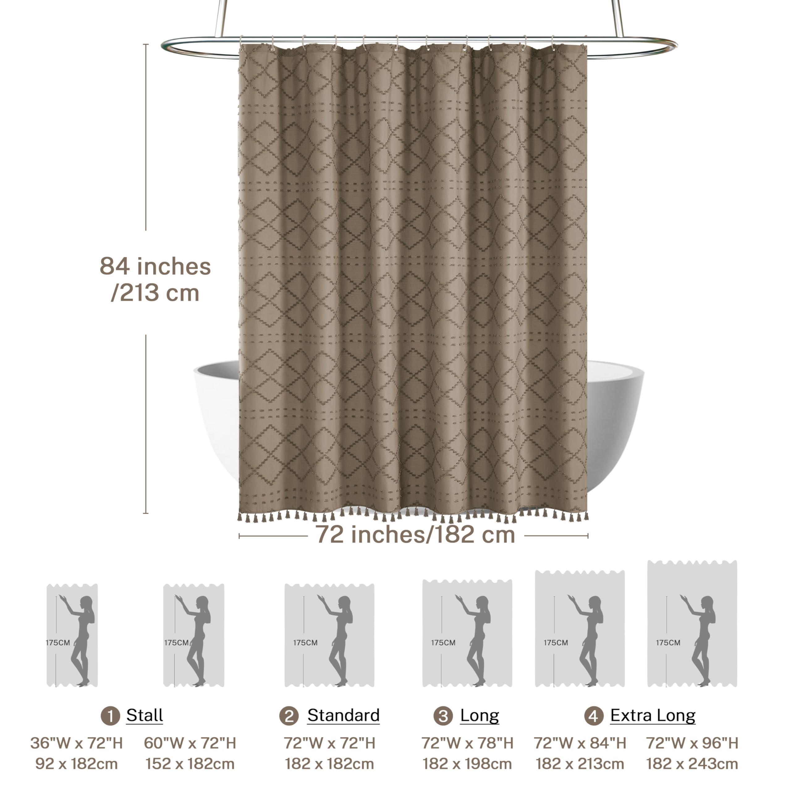 siiluminisoy-extra-long-boho-farmhouse-shower-curtain-woven-fabric