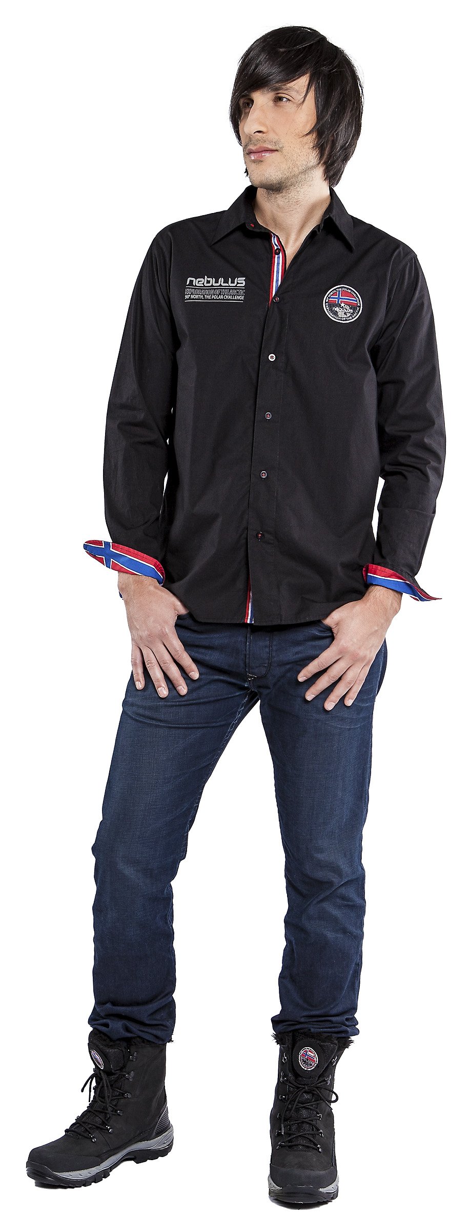 T-shirt à manches longues pour homme CHOP en coton