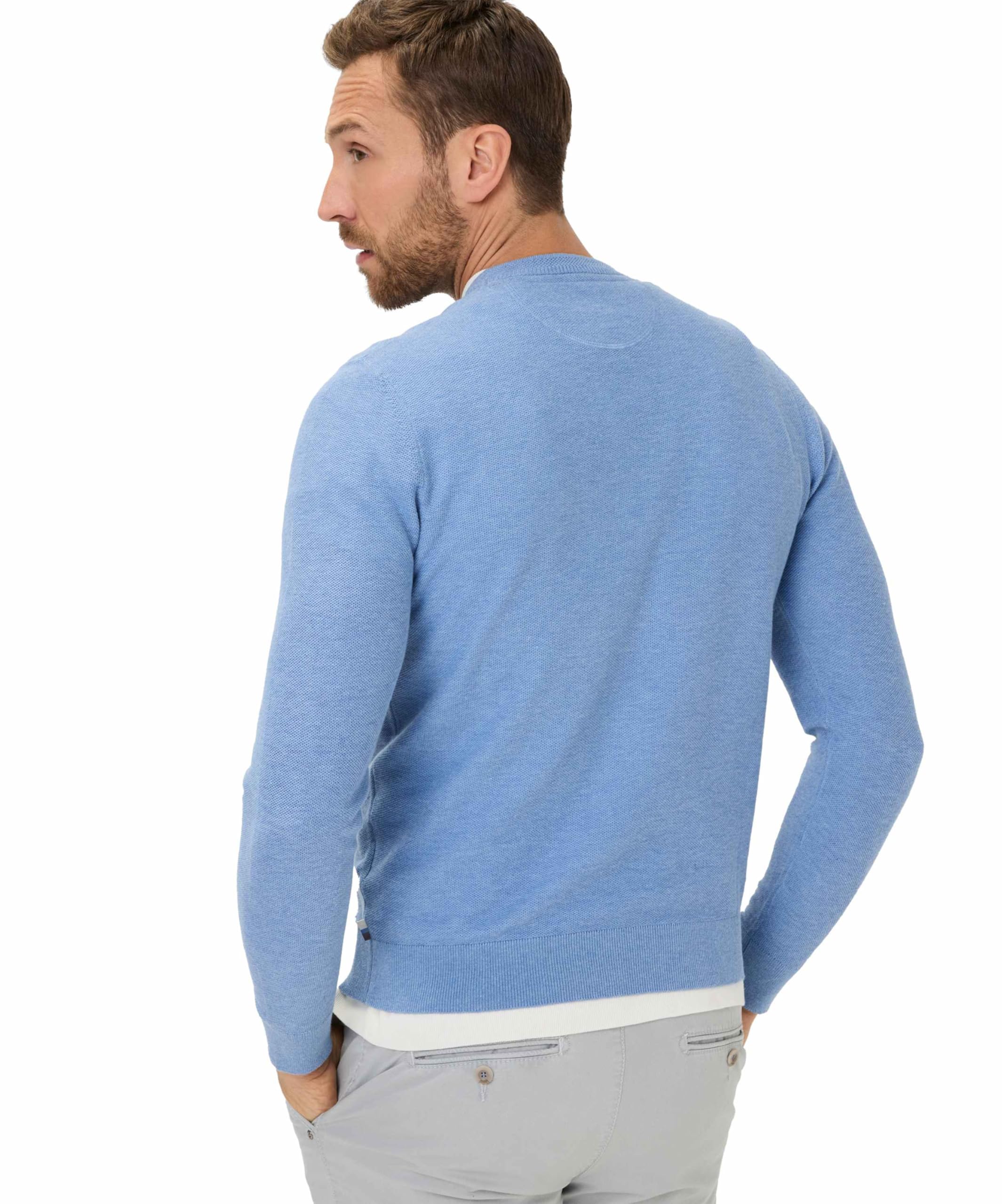 BRAX - Herren Pullover Rundhals, Style Rick (24-4108)