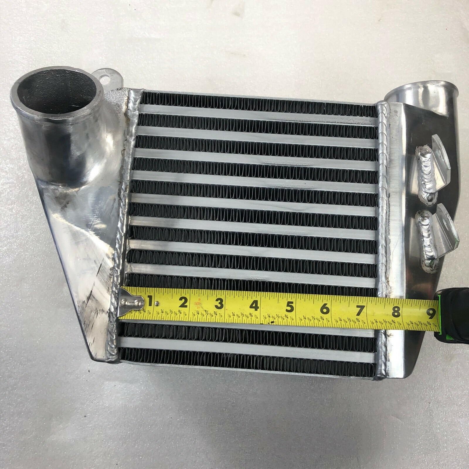 Rura intercooler Pasuje do MK4 1999-2004 1.8T mocowanie boczne Turbo Intercooler z turbodoładowaniem chłodnica powietrza