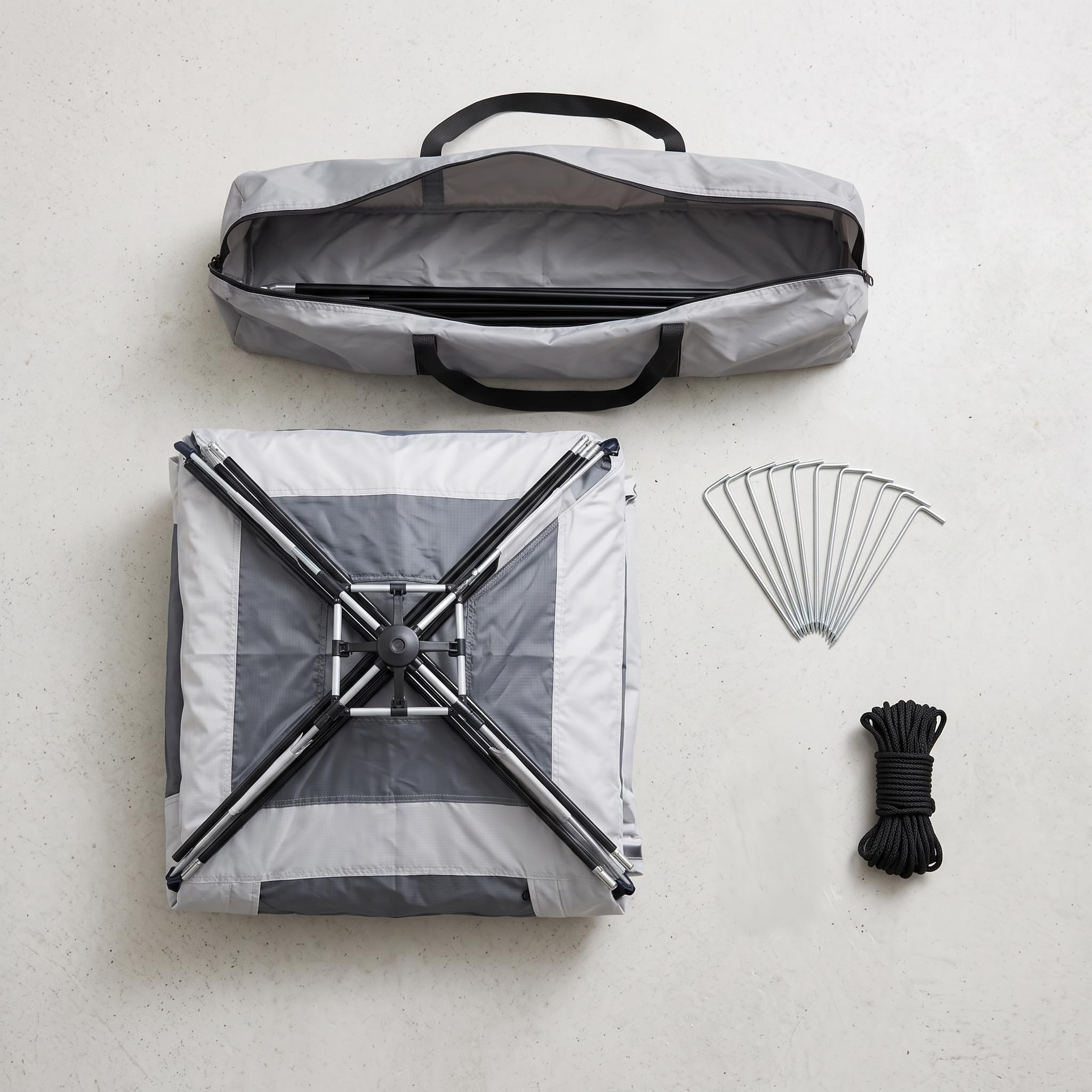 Refugio Camping Impermeable para 3-4, Montaje Rápido para Exteriores, para Campamento