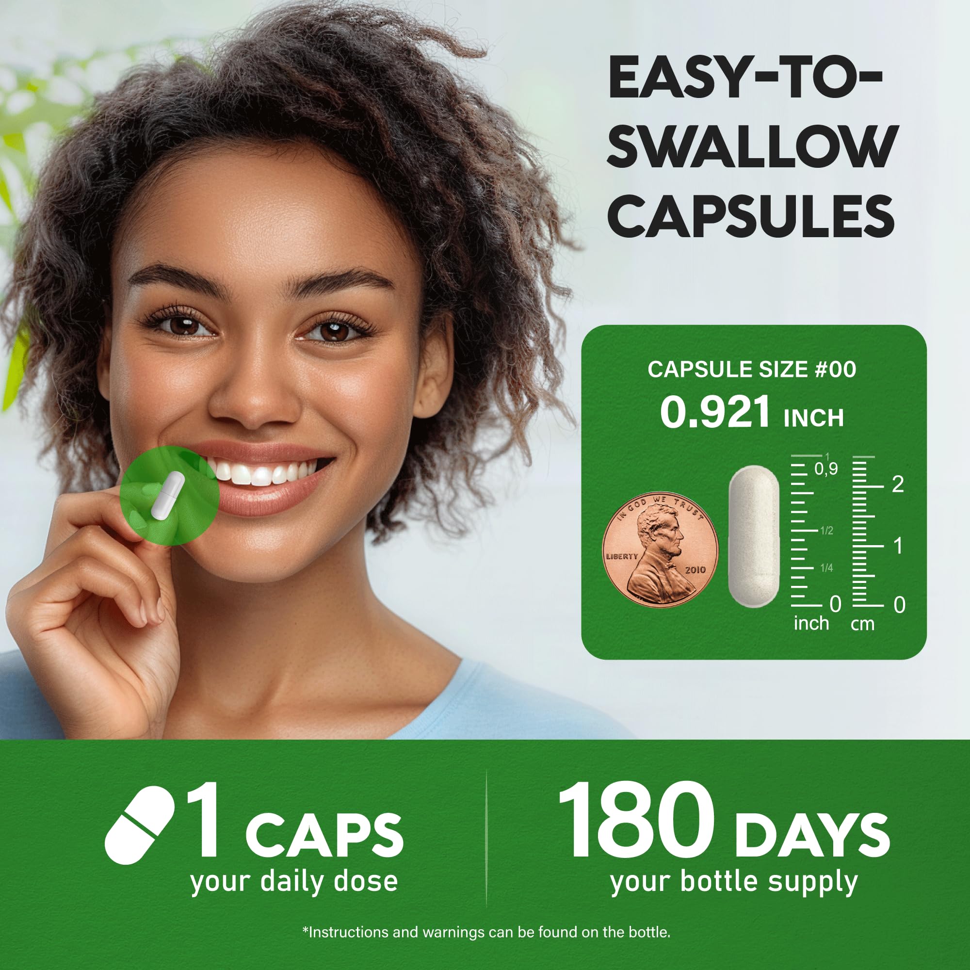 Bariatric Multivitamin - 45 mg Iron Supplements - Made in USA - for Women & Men - All-in-One, 21 Essential Vitamins - Gastric Sleeve Support - Free of Sugar, Gluten & Soy - 180 Capsules, Once Daily