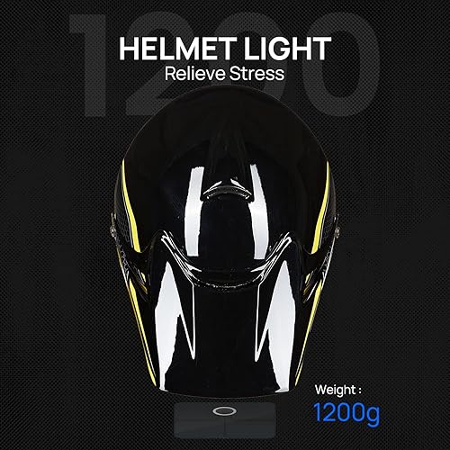 Miniatura 7 de ILM Casco de motocross para jóvenes y niños, para cuatrimoto, motocross, aprobado por DOT, casco de calle todoterreno, unisex, casco protector de