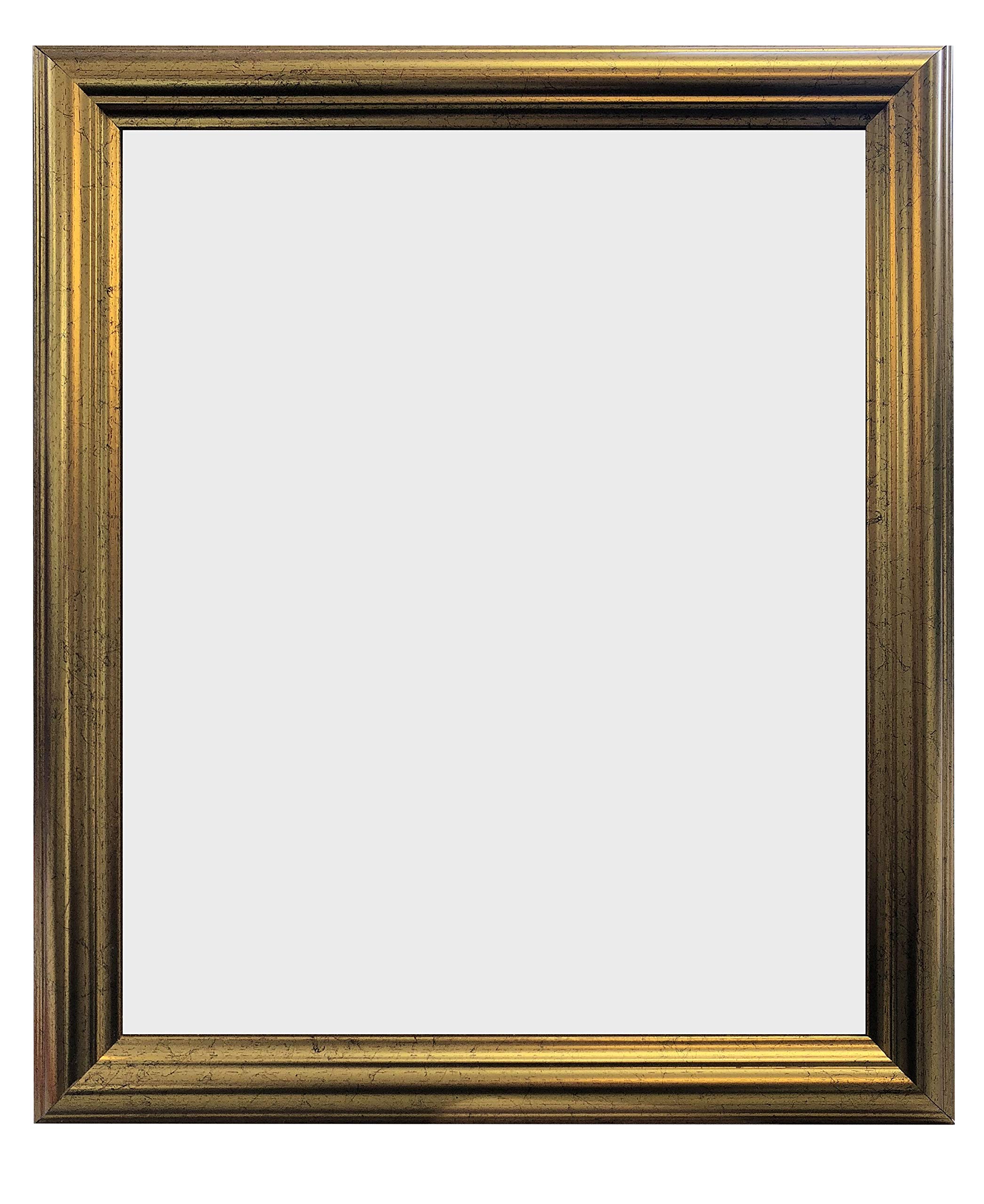 Frames By Post Gold 48 Picture Photo Frame, 20 X 16 Inch, Plastic Glass
