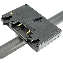 Gold Mount Carbon Fiber Battery Plate for DJI Ronin-M/MX, Freefly Movi Stabilizers