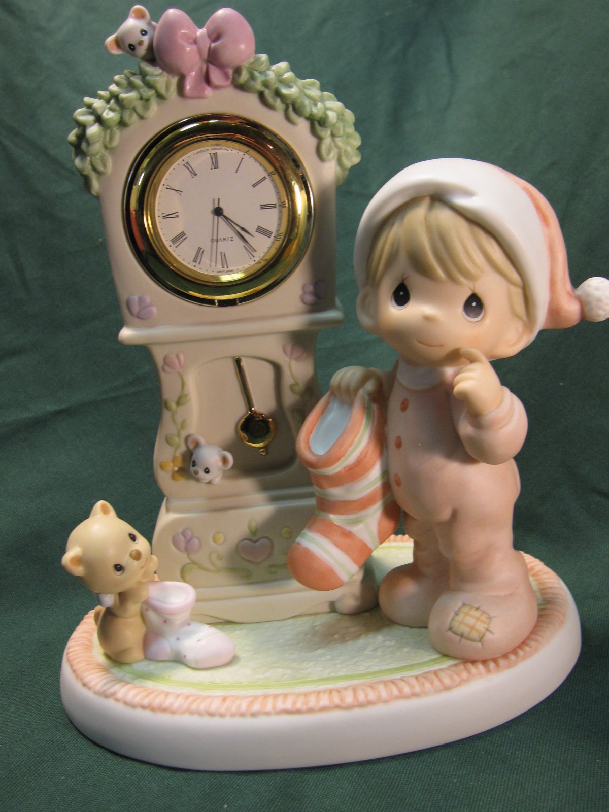 Precious Moments It's Almost Time for Santa Clock 532932 : Amazon