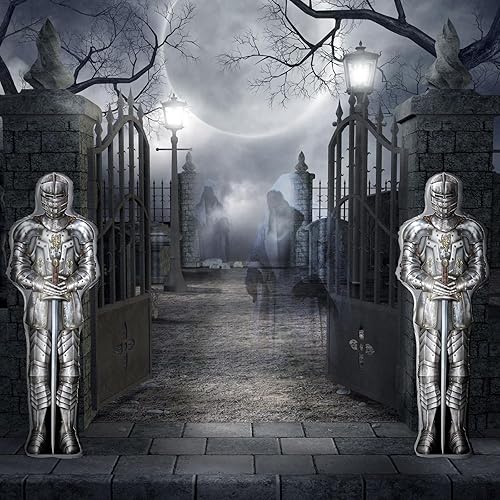 Miniatura 5 de Lidmada Globos de fiesta de caballero, suministros de decoración de castillo medieval, globos de aluminio para fiesta de cumpleaños temática