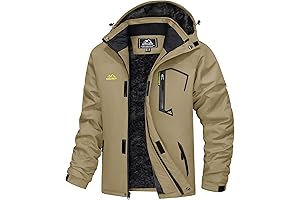 Men's Winter Coats Water Resistant Ski Snow Jackets For Men